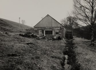 Glen Errochty, Trinafour Sawmill.
General view from W-N-W along lade.