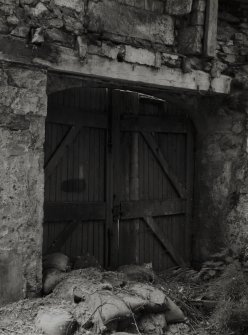 Glenfarg, Bein Cottage, Coach House.
Detail of door.