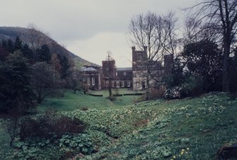 Kinfauns Castle.
General view from gardens.