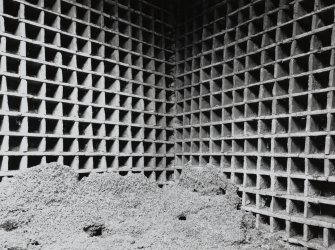 Kilspindie, Dovecot, interior.
View of interior of dovecot.