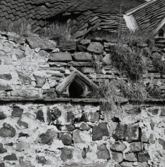 Kilspindie, Dovecot.
Detail of incorporated fragment of tracery.