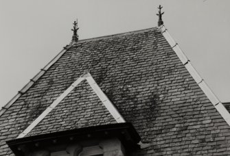 Keillour Castle.
Detail of roof.