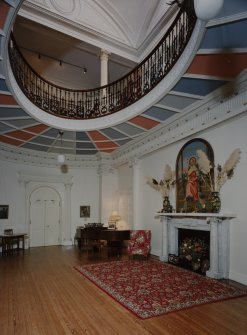 Kilgraston House, interior.
View of first floor hall from South-East.