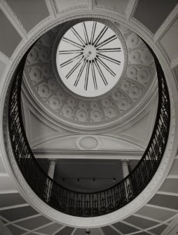 Kilgraston House, interior.
View of cupola from first floor level.