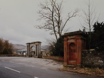 Kilgraston House, Lodge and Gates.
General view from North-East.