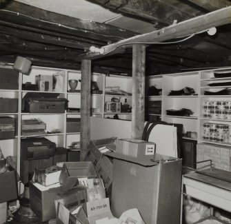 Kinross, 75 High Street, interior.
General view of North basement.