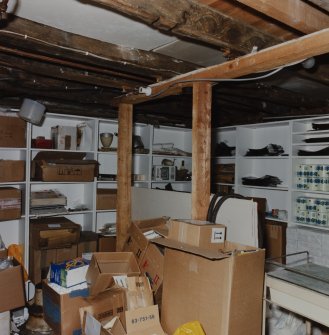 Kinross, 75 High Street, interior.
General view of North basement.