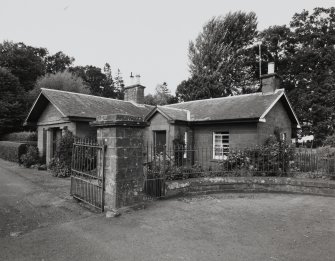 Keithick House, South Lodge.
General view from South-West.