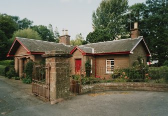 Keithick House, South Lodge.
General view from South-West.