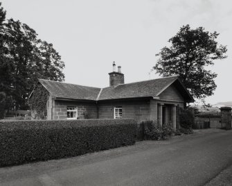 Keithick House, South Lodge.
General view from North-West.