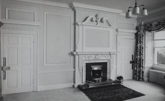 Lawers House, interior.
General view of first floor bedroom (East of ballroom) from South-West.