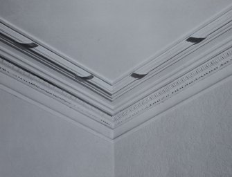 Lawers House, interior.
Detail of dining room cornice.