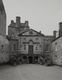 View of E frontage from E