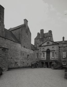 View of E frontage from ENE