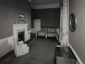 Interior.
View of second floor bedroom complete with Lorimer furniture.