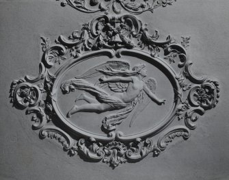 Interior.
Detail of drawing room ceiling.