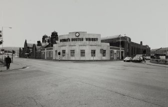 Perth, Glover Street Works, Messrs. Dewar Distillery.
General view from North-West.