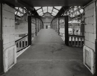 Perth, Leonard Street, General Station
Detailed view from east of south footbridge linking Platforms 3 and 4 (from Platform 3 side)