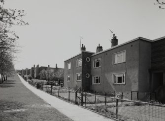 General view from N showing W side of street.