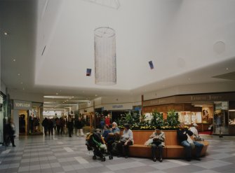 Interior view of main circulation hall.