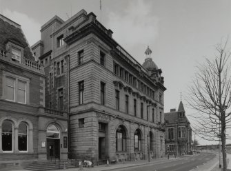 Original Building. View of E elevation from SE