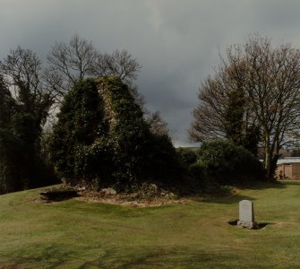 View of church from the NE.