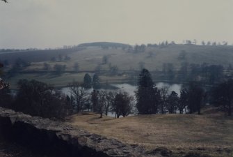 Ochtertyre House, Policies.
General view from terrace to Loch Ochtertyre.