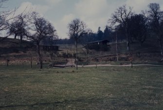 Ochtertyre House, Policies.
General view of chalet development to west of Loch.