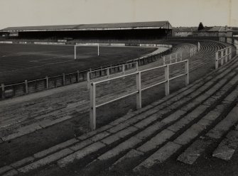 Perth, Dunkeld Road, Muirton Park Stadium.
General view of inside of ground from South.
