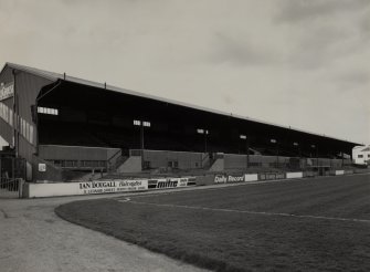 Perth, Dunkeld Road, Muirton Park Stadium.
General view of pitch and stand from South-East.