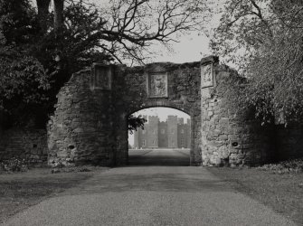 Scone Palace, Gateway.
General view from NW.