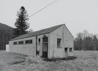 N/S Track. View of N hut from S