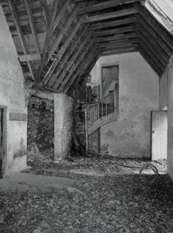 Interior. View of S hallway