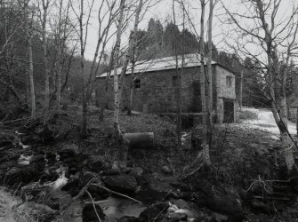View of sawmill from ENE