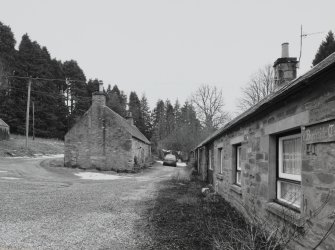 View of cottages from NE