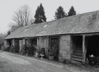 View of cottages from ESE