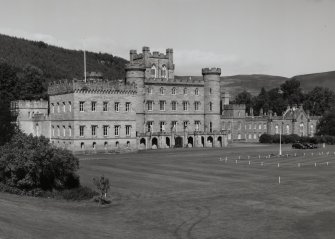 Taymouth Castle.  General view from South West.