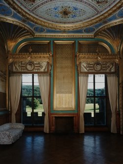 Taymouth Castle.  1st. floor, Chinese ante-room, view from North.