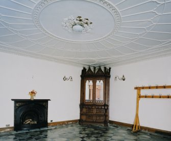 Interior. View of ground floor lounge W of the entrance hall