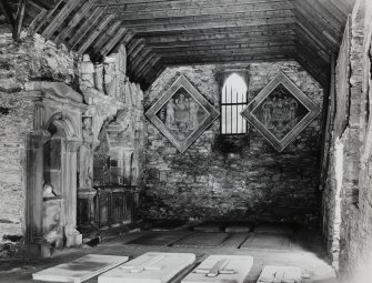 Interior view.
General view to East showing Menzies monument and hatchments.