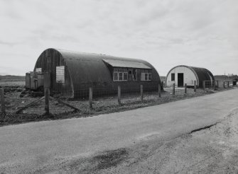 Detail of nissen huts on SE perimeter.