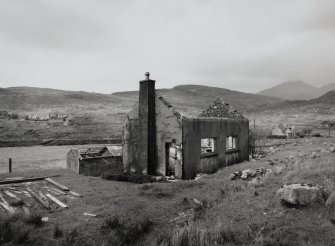 View from SW of Laboratory building, where chemists tested the grades and types of whale oil.