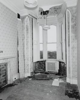 Interior. 1st floor, E Princes room, view from NW