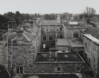 Mansion, roofscape, view from West.