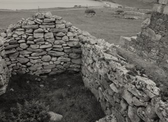 Blackhouse E.
Viewe of interior of South building.