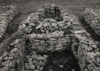 Blackhouse E.
View of interior of South building.