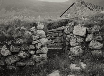 Blackhouse C.
View of window.