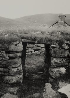 Blackhouse C.
View of doorway.