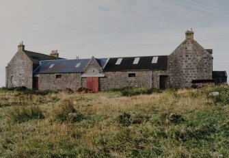Steading, E range, view from NE
