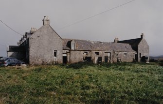 Steading, W range, view from NW